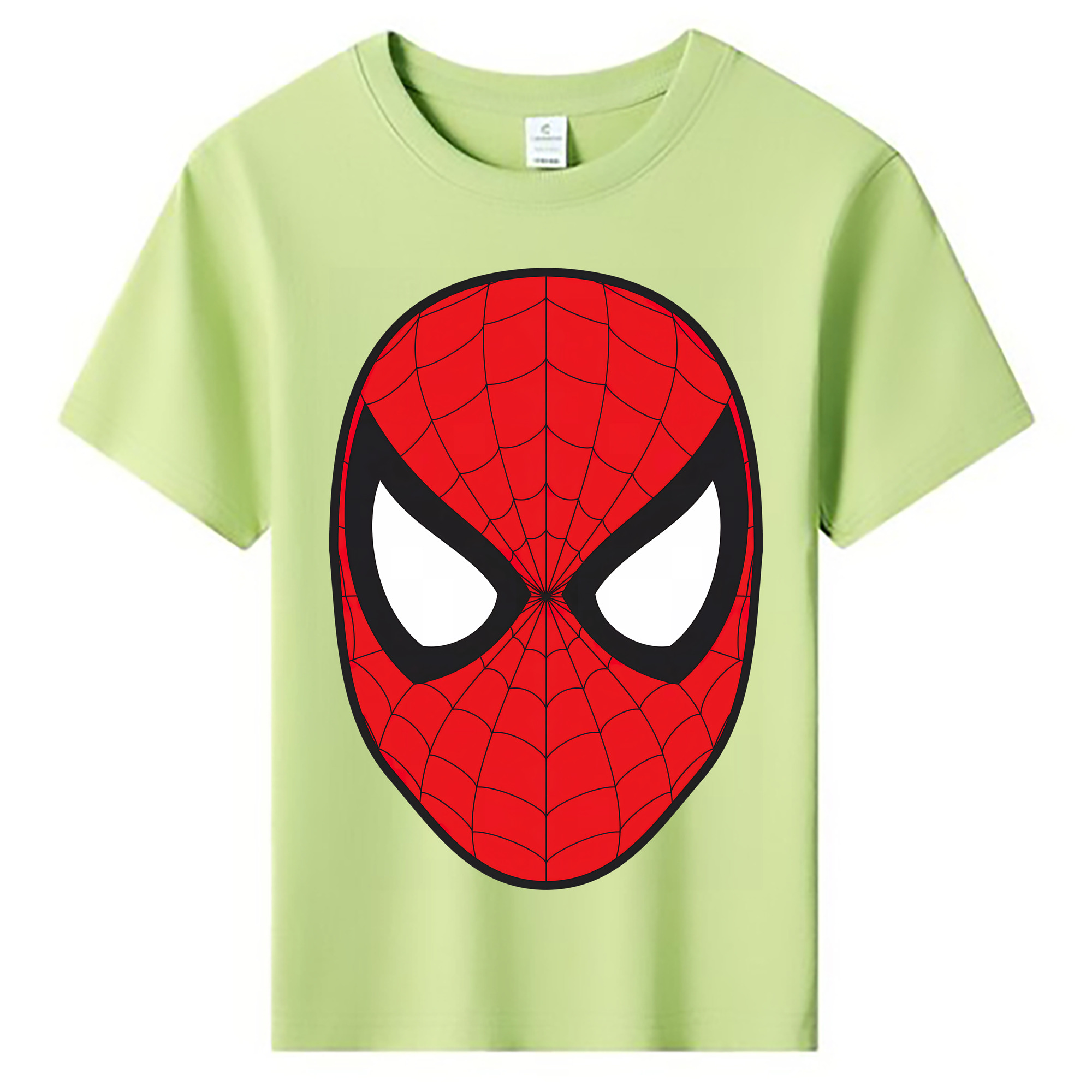 （画像用） Spider Man スパイダーマン 綿100％キッズTシャツ（フロントプリント）